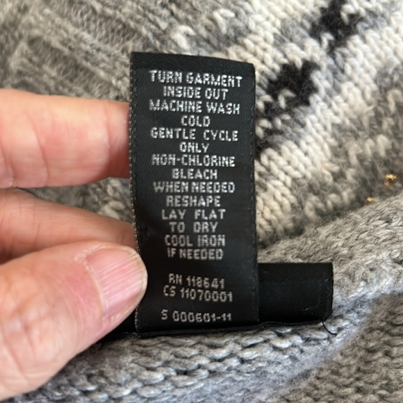 EUC Lane Bryant 22/24 Wool Blend Open Cascade Cardigan - Picture 9 of 9